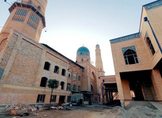 “ДЕВОНАБОЙ” жоме масжиди қурилиш жараёни